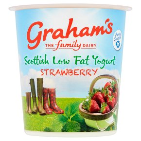 Graham's Scottish Low Fat Strawberry Yogurt