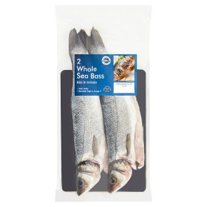 New England Seafood 2 Whole Sea Bass