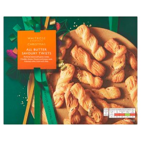 Waitrose Christmas All Butter Savoury Twist Selection