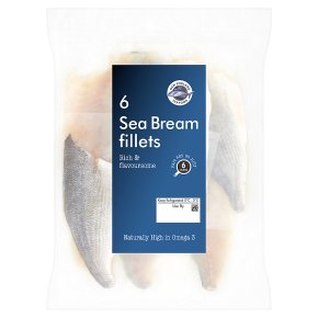 New England Seafood 6 Sea Bream Fillets