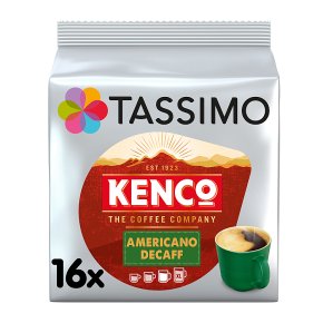 Tassimo Kenco Americano Decaff Pods 16s