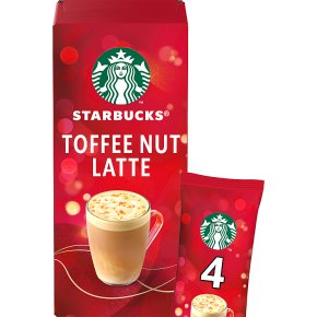 Starbucks Mixes Toffee Nut Latte 4s