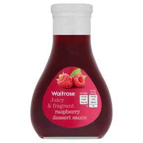 Waitrose Raspberry Dessert Sauce