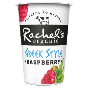 Rachel's Organic Greek Style Raspberry Yogurt