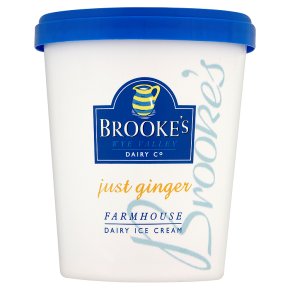 Brookes Just Ginger Ice Cream