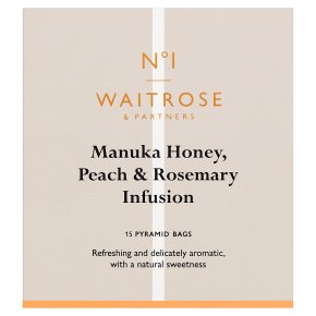 No.1 15 Honey, Peach & Rosemary Tea Bags