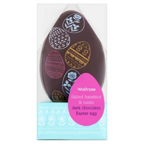 Waitrose Salted Hazelnut & Raisin Egg