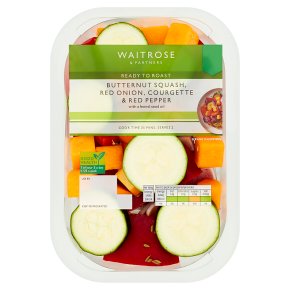 Waitrose Butternut Squash, Red Onion, Corgette & Pepper