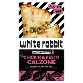 White Rabbit Chick'n & Pesto Calzone