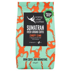 Orang Utan Coffee Sumatran Ground Coffee Canopy Climb