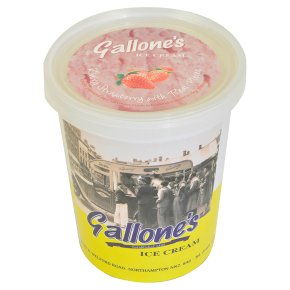 Gallone's Strawberry Ice Cream