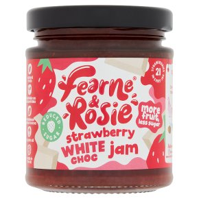 Fearne & Rosie Strawberry White Chocolate Jam