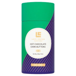 Love Cocoa Hot Chocolate Dark (70%) Buttons