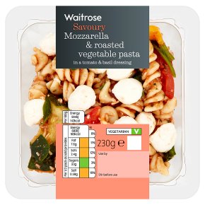 Waitrose Mozzarella & Roasted Vegetable Pasta