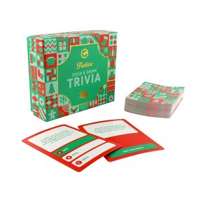 Ginger Fox Festive Food & Drink Trivia Card Game