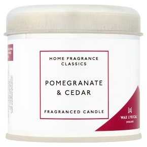 Wax Lyrical Pomegranate Cedar Tin