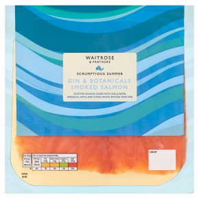 Waitrose Gin & Botanicals Smoked Salmon