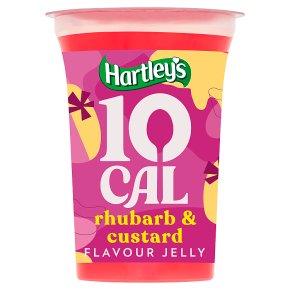 Hartley's 10 Cal Jelly Rhubarb & Custard