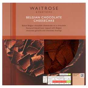 Waitrose Belgian Chocolate Cheesecake