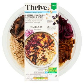 Waitrose Thrive Roasted Mushrooms & Aubergine Ragù
