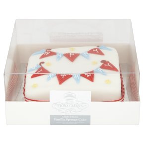 Bunting Golden Sponge cake