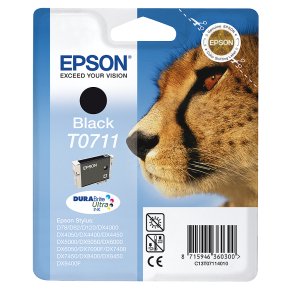 Epson T0711 photo black ink cartridge