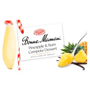 Bonne Maman Pineapple & Rum Compote Dessert