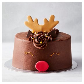Chocolate Rudolph Cake
