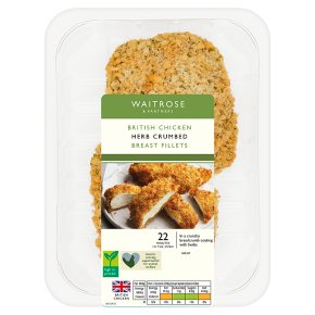 Waitrose Breast Fillets in a Crunchy Herb Crumb