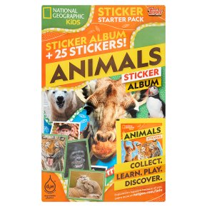 Nat Geographic Animal Sticker Album