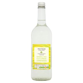 Waitrose Sparkling Cucumber & Lemonade Refresher
