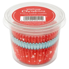 Waitrose Christmas fairy cake cases