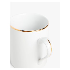 John Lewis Anyday Gold Band Mug
