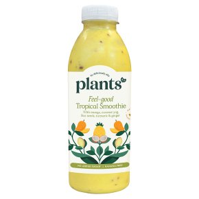 Plants By Deliciously Ella Tropical Fruit Smoothie Single