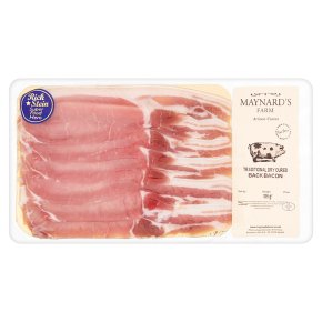 Maynards Farm traditional dry cured back bacon