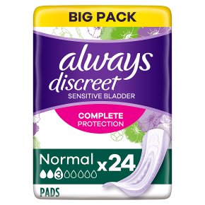 Always Discreet Sensitive Bladder Normal