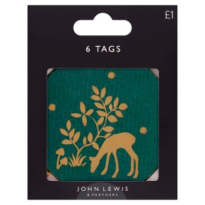 John Lewis Woodland Gift Tags