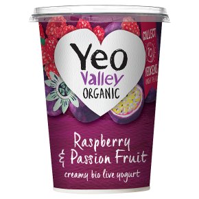 Yeo Valley Organic Raspberry & Passion Fruit Yogurt