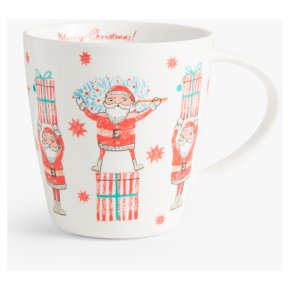 John Lewis Mountain Santa Mug