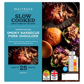 Waitrose Slow Cooked Smoky Barbecue Pork Shoulder