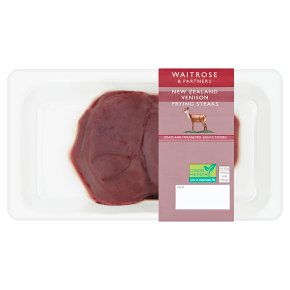 Waitrose New Zealand Venison Frying Steaks