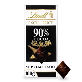 Lindt Excellence Dark Supreme 90% Cocoa