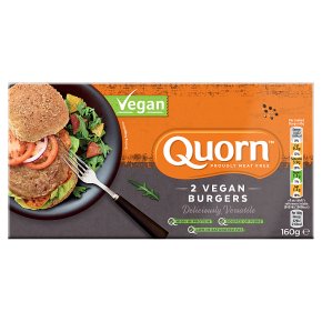 Quorn 2 Vegan Burgers