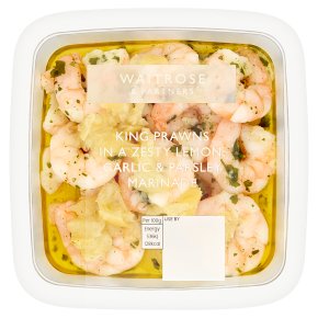 Waitrose Lemon & Parsley King Prawns