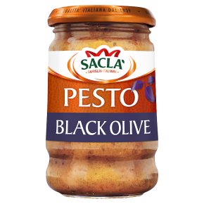 Sacla' Italia Black Olive Pesto