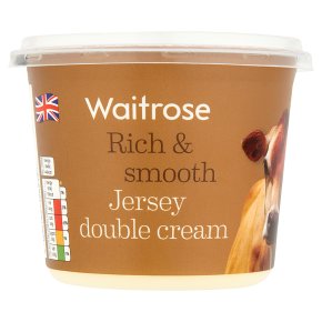 Waitrose Jersey double cream