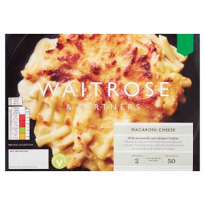 Waitrose Frozen Macaroni Cheese For 2