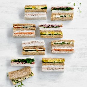 Finger Sandwich Platter, 18 pieces