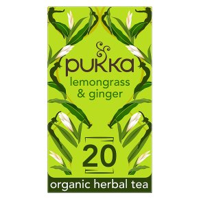 Pukka Lemongrass & Ginger 20 Tea Sachets