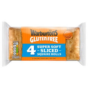 Warburtons GF Soft White Rolls